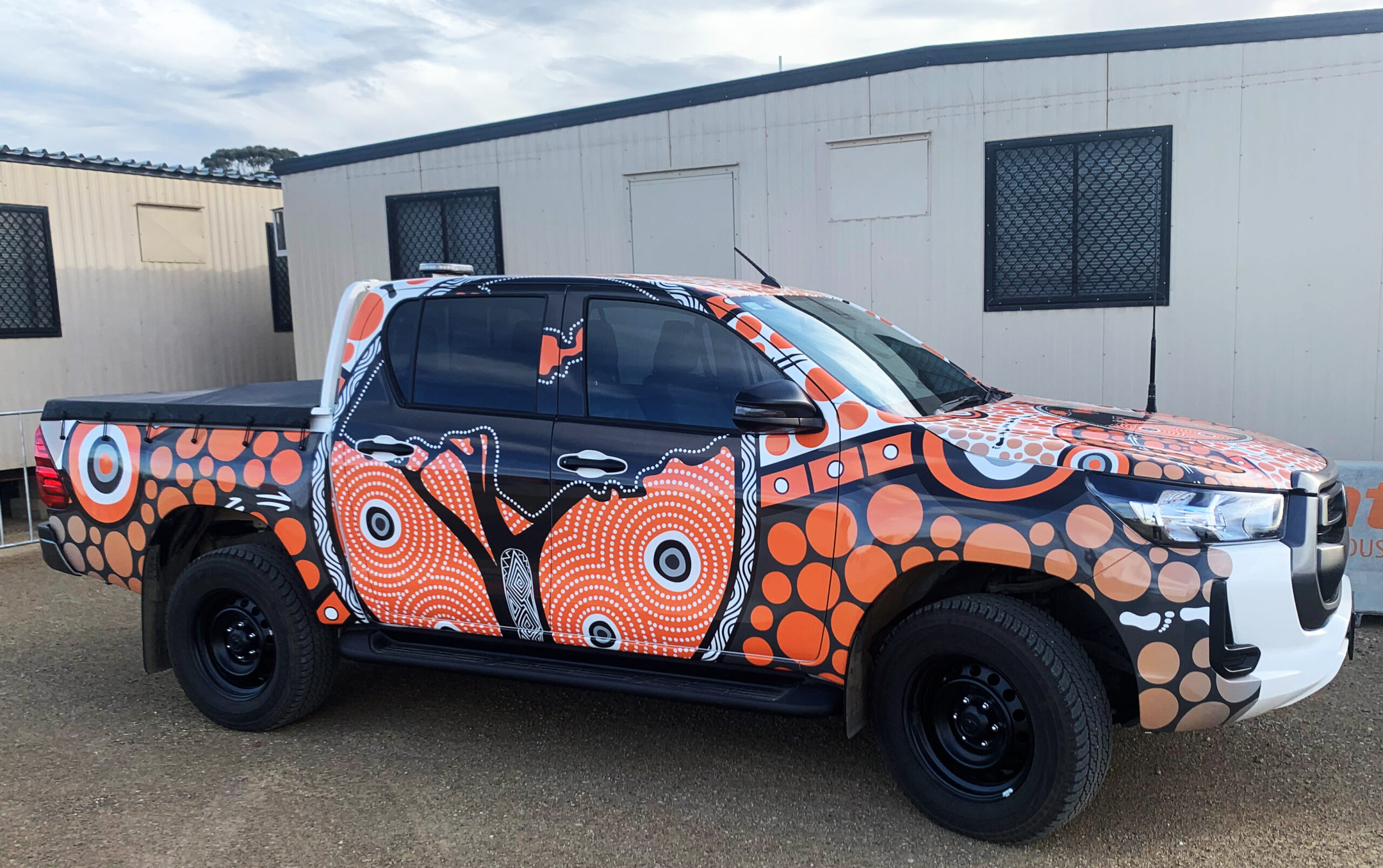 Indigenous Artwork on the Move in Port Wakefield and Port Augusta